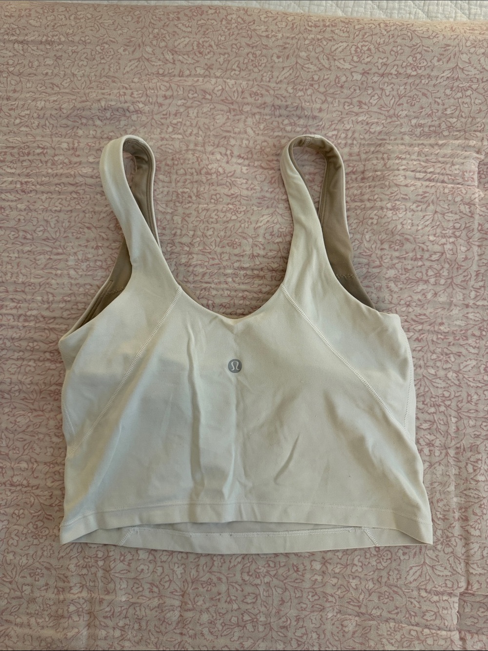 lululemon athletica white align tank
